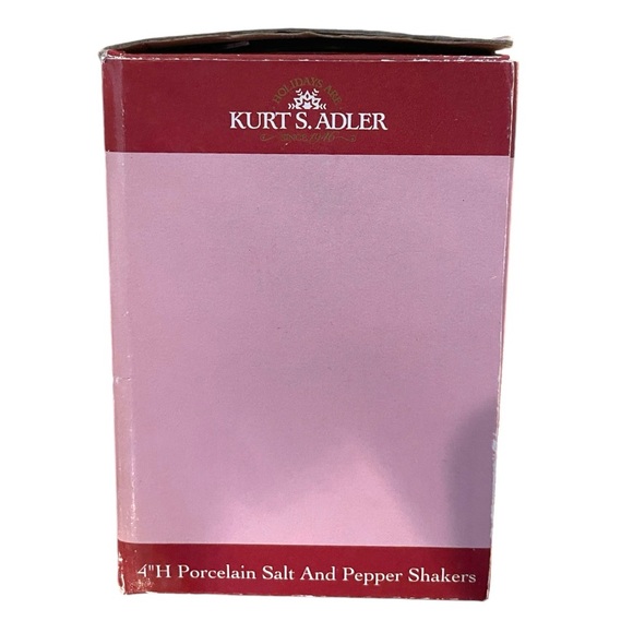 Vintage Kurt S Adler Ceramic White Easter Bunny Rabbits Salt & Pepper Shaker Set - Picture 12 of 13